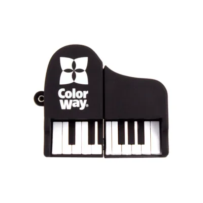 USB флеш накопичувач ColorWay Piano 64 GB 3.0 Black (CW-USBPO64)