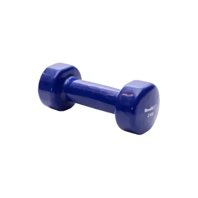 Гантель HouseFit з вініловим покриттям 2 кг (D086/DD6948-2)