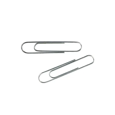 Скріпки канцелярські Axent оцинковані 50 мм 100 шт (картонна упаковка) (D4115)