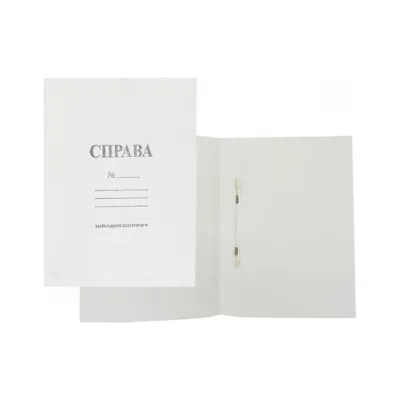 Папка-швидкозшивач DK A4 carton "Справа" (DK004)