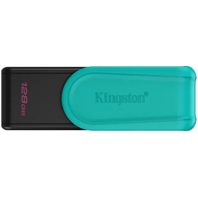 USB флеш накопичувач Kingston 128GB DataTraveler Exodia S Black/Turquoise USB 3.2 (DTXS/128GB)