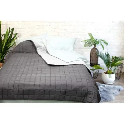 Покривало Viluta Дует Графіт євро 210х220 (дует_графіт_210*220)