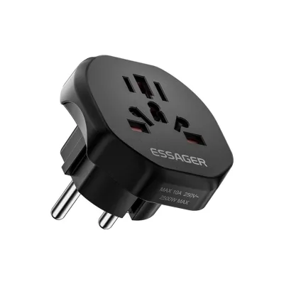 Перехідник EU to global universal adapter Essager (ECTZH-YCB01-Z)