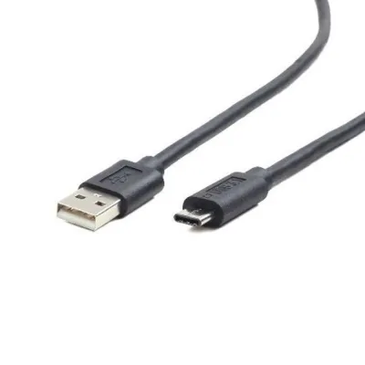 Дата кабель USB 2.0 AM to USB-C 1.0m REAL-EL (EL123500016)