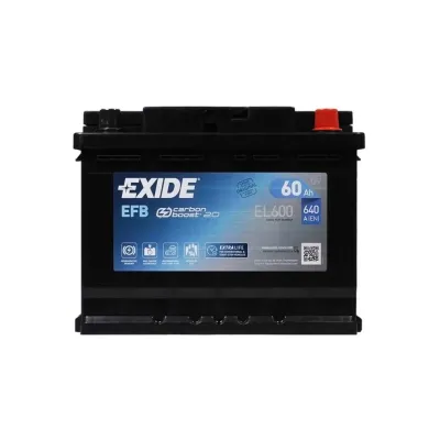 Акумулятор автомобільний EXIDE START-STOP EFB 60A (EL600)