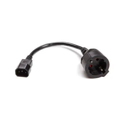 Кабель живлення C14 to Schuko PowerPlant (EX610457)