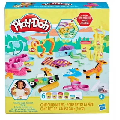 Набір для творчості Hasbro Play-Doh Сафарі (F7213)