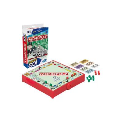 Настільна гра Hasbro дорожня Монополія (F8256)