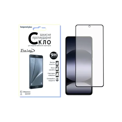 Скло захисне Fine Line Xiaomi Redmi Note 14S Black (FL-TGFG-392)