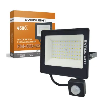 Прожектор EVROLIGHT FM-01D-50 50W 6400К