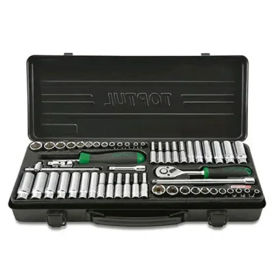 Набір інструментів Toptul професійний 1/4" 54од. (дюйм+метр) (GBA5440)