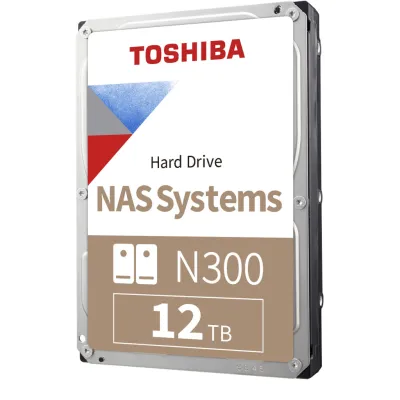 Жесткий диск 3.5" 12TB N300 Toshiba (HDWG51CUZSVA)