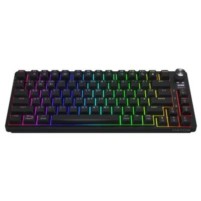 Клавіатура Hator Icefall Pro Wireless/Bluetooth/USB Black (HTK450UA)