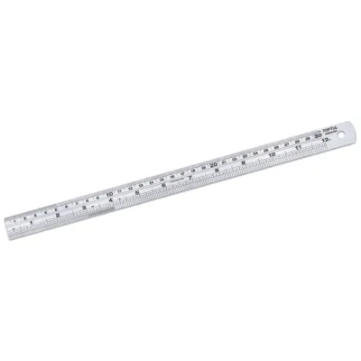 Лінійка будівельна Toptul 30 см із нержавіючої сталі (IABA0300)