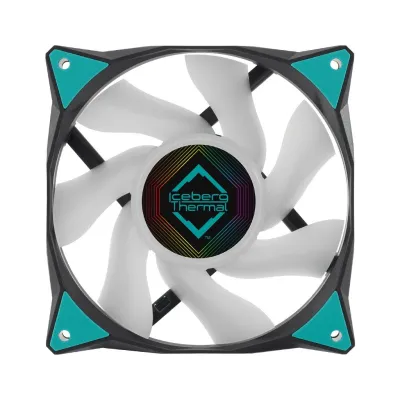 Кулер до корпусу Iceberg Group IceGALE ARGB - 120mm Black (ICEGALE12A-E0A)