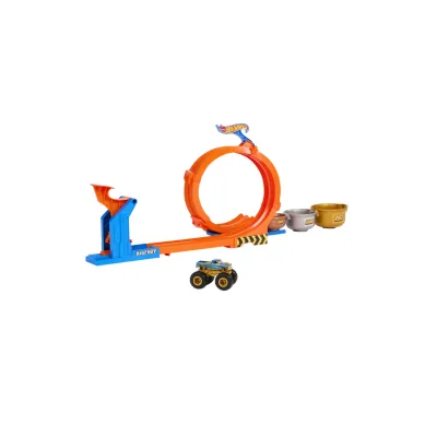 Автотрек Hot Wheels Monster Trucks Петлі та трюки (JBX64)