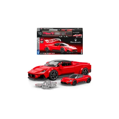 Конструктор Mattel Brick Shop Hot Wheels Speed Maserati 250 деталей (JFR90)