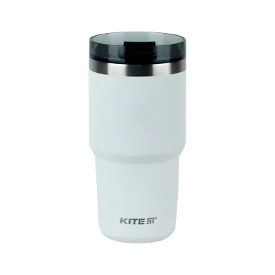 Термокружка Kite 600 мл біла (K24-1206-1)