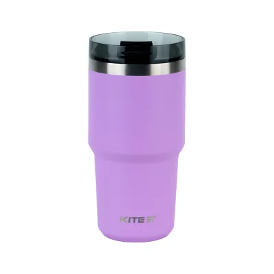 Термокружка Kite 600 мл фіолетова (K24-1206-2)