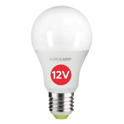 Лампочка Eurolamp LED ECO A60 12W E27 4000K 12-48V (LED-A60-12274(12-48V))
