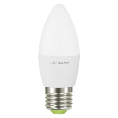 Лампочка Eurolamp LED CL 6W E27 3000K 220V (LED-CL-06273(P))
