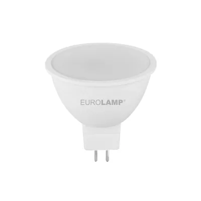 Лампочка Eurolamp LED SMD MR16 5W GU5.3 3000K 12V (LED-SMD-05533(12)(P))