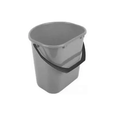Ведро хозяйственное Ламела Пристенное Металлик 12 л (лмл 648/металік)
