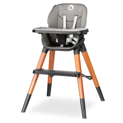 Стілець для годування Lionelo Mona Black Onyx (LO-MONA BLACK ONYX)