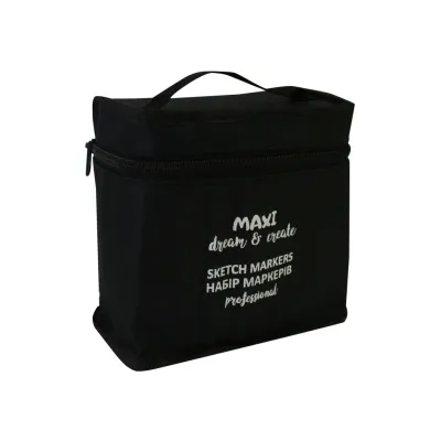 Художній маркер Maxi набір скетч-маркерів двосторонніх, 40 кольорів на спиртовій основі (MX15251)