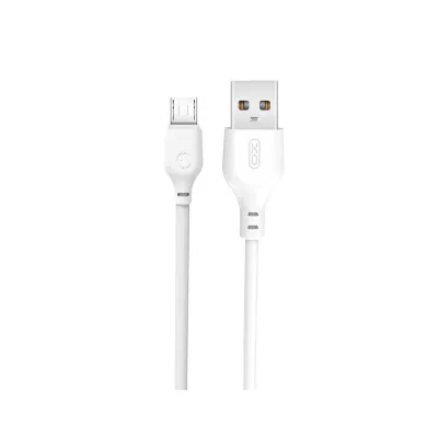 Дата кабель USB 2.0 AM to Micro 5P 2.0m 2.1A white XO (NB103-M2-WH)
