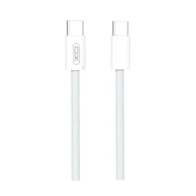 Дата кабель USB-C to USB-C 1.5m 60W white XO (NBQ260B_С_White)