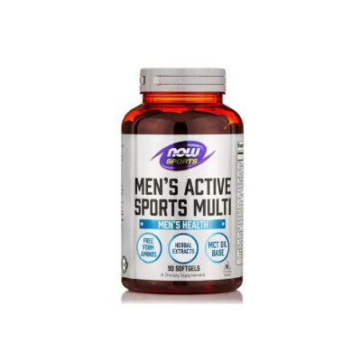 Вітамінно-мінеральний комплекс Now Foods Чоловічі Мультивітаміни для активних видів спорту, Men's A (NOW-03890)