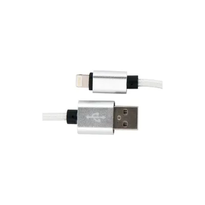 Дата кабель USB 2.0 AM to Lightning 1.0m white Dengos (NTK-L-MT-WHITE)