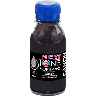 Чорнило NewTone Canon iPF TM-200/305 100г Black Pigm. (NT.PFI120Bk-2)