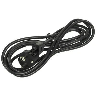 Кабель живлення C5 1.8m 0.75mm2 Merlion (PC-186 CEE7/7-IECC5CCA18)