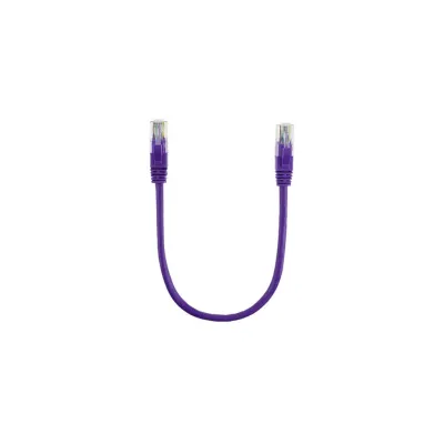 Патч-корд 0.5м, UTP, cat.5e, CU, violet Ritar (PCR-CU/0.5Pe / 14089)
