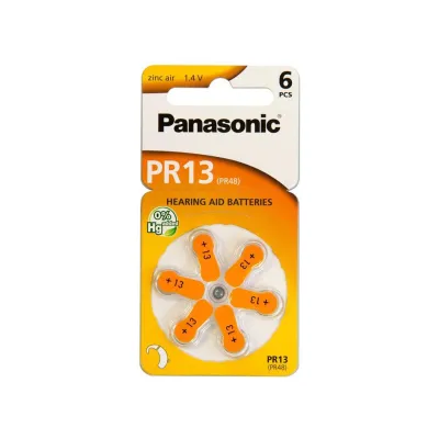 Батарейка Panasonic PR48 / PR13 (1.4V) * 6 (PR-13/6LB)