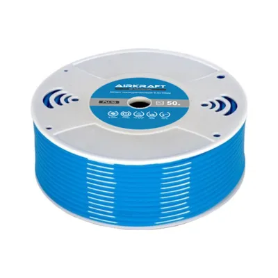Пневматичний шланг Airkraft поліуретановий у бухті 50м 6,5*10мм (PU10)