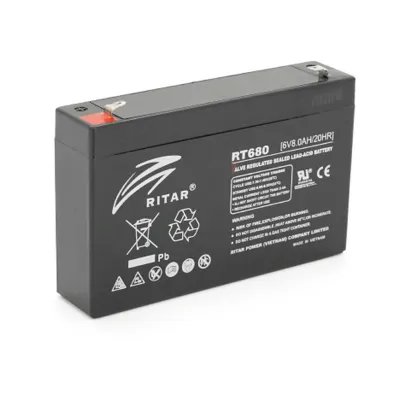 Батарея к ИБП Ritar AGM RT680G, 6V-8Ah (RT680G)