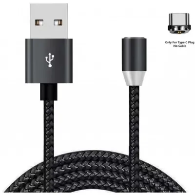 Дата кабель USB 2.0 AM to USB-C 1.2m Magneto black XoKo (SC-355a MGNT-BK)