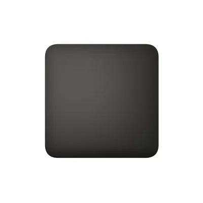 Накладна панель Ajax SoloButton 1-gang/2-way чорна