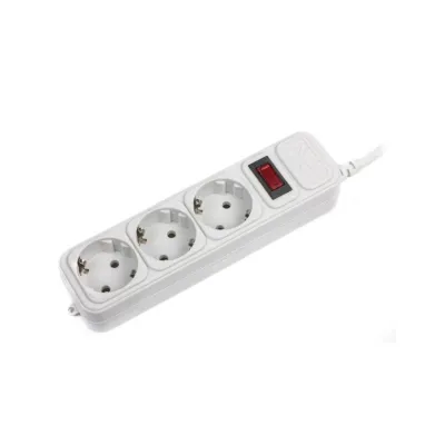 Сетевой фильтр питания Maxxter SPM3-G-15G grey, 4.5 м кабель, 3 розетки (SPM3-G-15G)