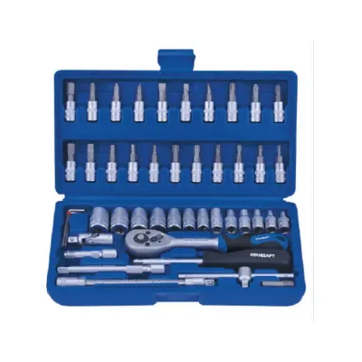 Набір інструментів Стандарт в кейсі 1/4" 46 шт. (ST-1446)