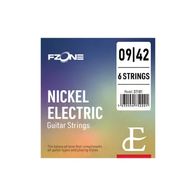 Струни для гітари Fzone Electric Nickel (09-42) (ST101)
