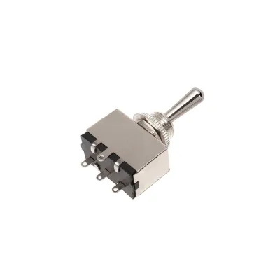 Перемикач для гітари Paxphil Closed 3-Way Toggle Switch (Chrome) (TGS205)