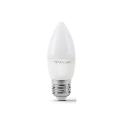 Лампочка TITANUM C37 6W E27 4100K 220V (TLС3706274)