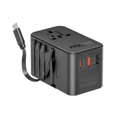 Зарядний пристрій Promate tripmate-gan70r