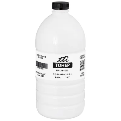 Тонер HP LJ P1005, 1 кг TTI (TSM-T125-K-1)
