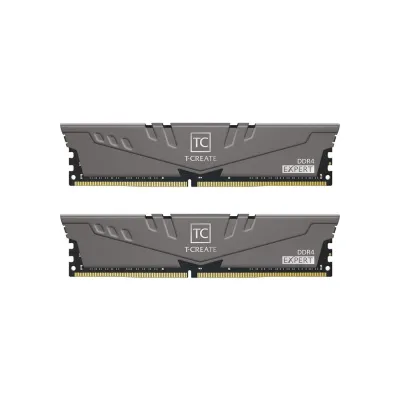 Модуль пам'яті для комп'ютера DDR4 16GB (2x8GB) 3200 MHz T-Create Expert Gray Team (TTCED416G3200HC16FDC01)