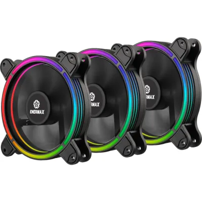 Кулер до корпусу Enermax T.B.RGB A.D.3 PACK (UCTBRGBA12P-BP3)